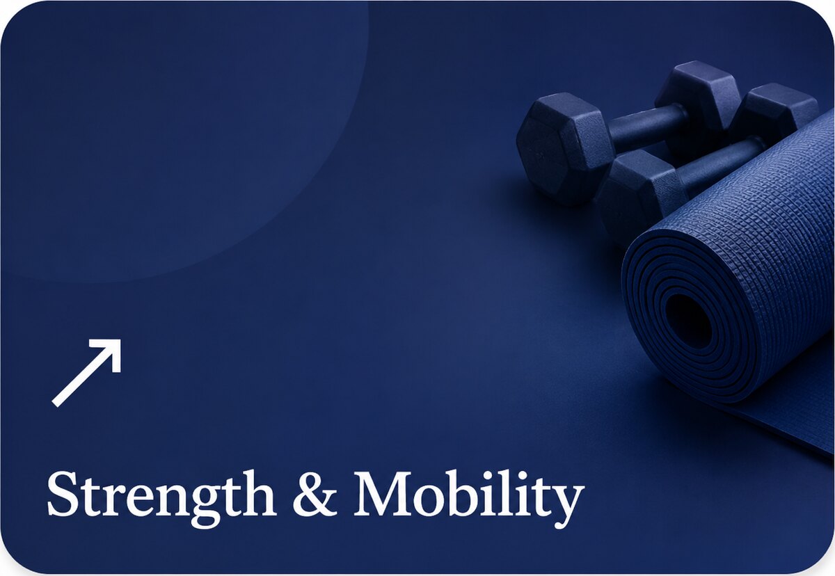 A personalised strength and mobility session